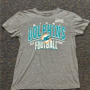 Miami Dolphins NFL 100 HandsHigh T Shirt Men’s Size Medium